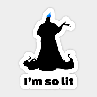 I'm So Lit Sticker